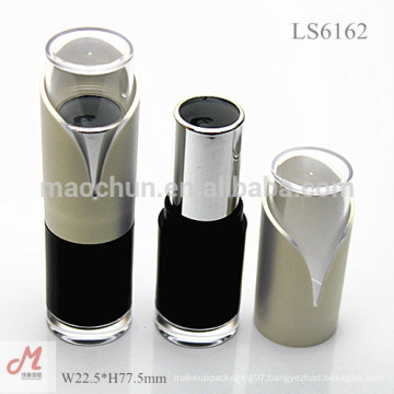 LS6162 Flower like lipstick tube with clear top